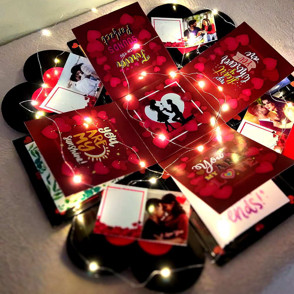 Love Chocolate Explosion Box : Gift/Send/Buy Home Decore Gifts Online  Sur0017 | egiftmart.com